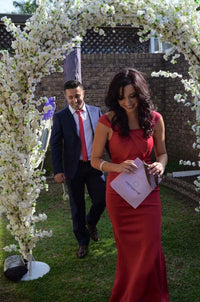 Cherry Blossom Arch - Crystal Doll Bridal