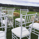 Tiffany Chair Wedding Ceremony Package (42 pieces) - Crystal Doll Bridal