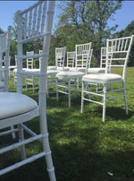 Tiffany Chair Wedding Ceremony Package (42 pieces) - Crystal Doll Bridal