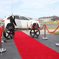 Red Carpet Runner - Ceremony Aisle Runners - Crystal Doll Bridal