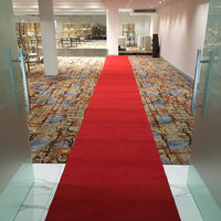 Red Carpet Runner - Ceremony Aisle Runners - Crystal Doll Bridal