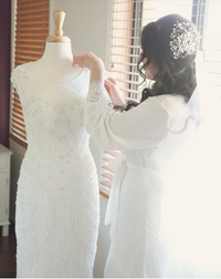 Bride & Grooms Mannequin Hire - Crystal Doll Bridal