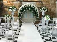 DELUXE Floral Mesh Backdrop