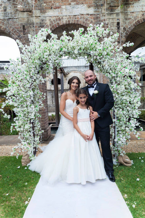 Flower Arch & Carpet Runner Deal! - Crystal Doll Bridal