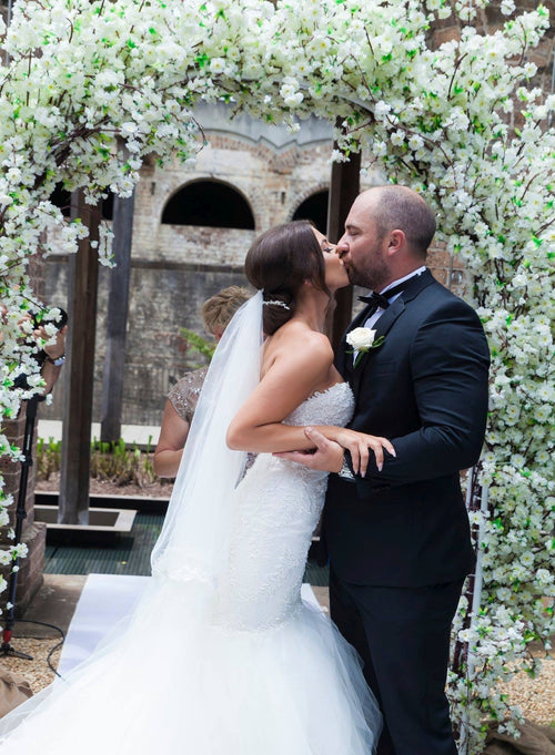 Cherry Blossom Arch - Crystal Doll Bridal