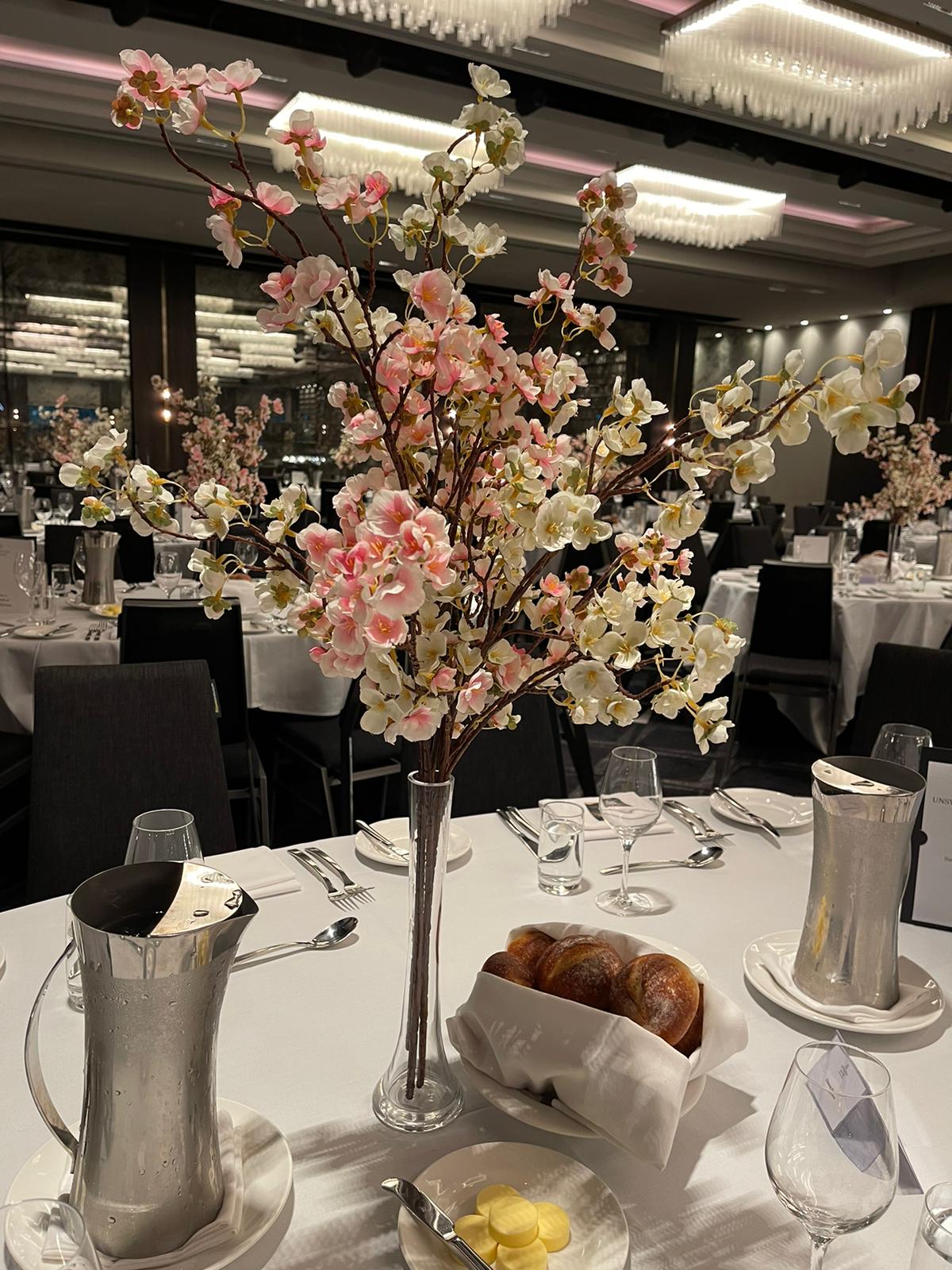Tall Glass Cylinder Vase