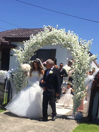 Cherry Blossom Arch - Crystal Doll Bridal